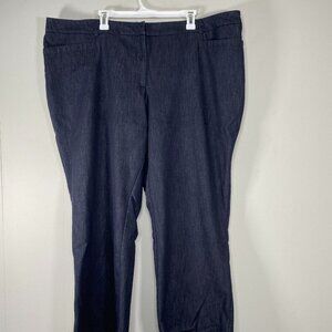 Apt 9 MODERN FIT Dress Pants Women's 24 High Rise Blue Office Business